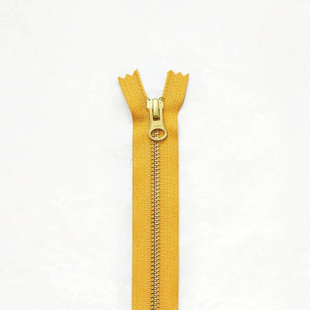 12" Brass Zipper