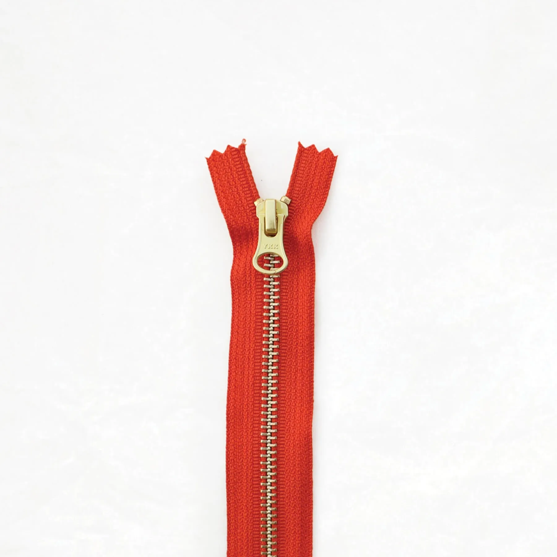 12" Brass Zipper