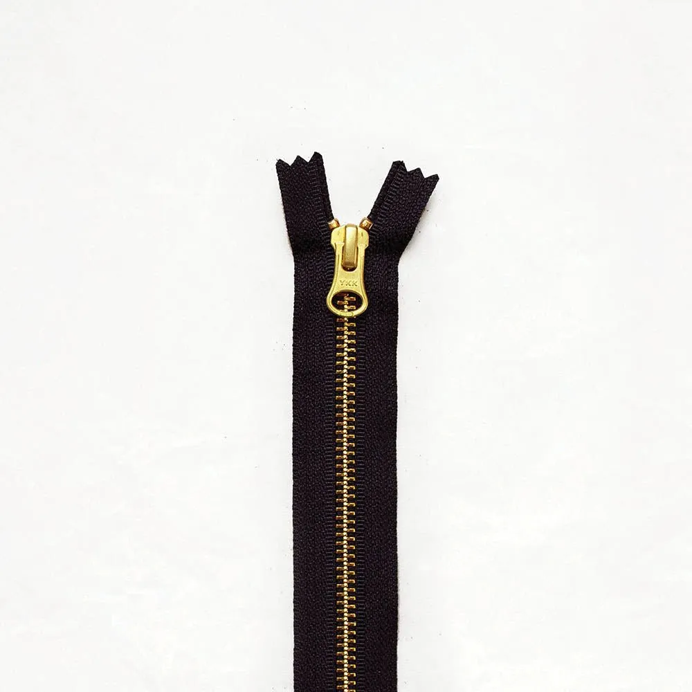 12" Brass Zipper