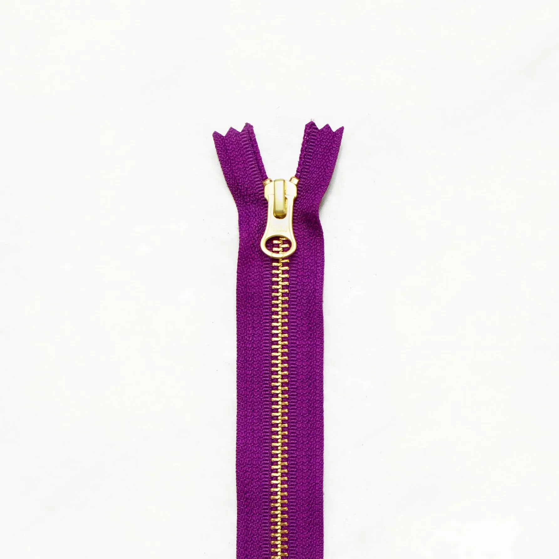 12" Brass Zipper