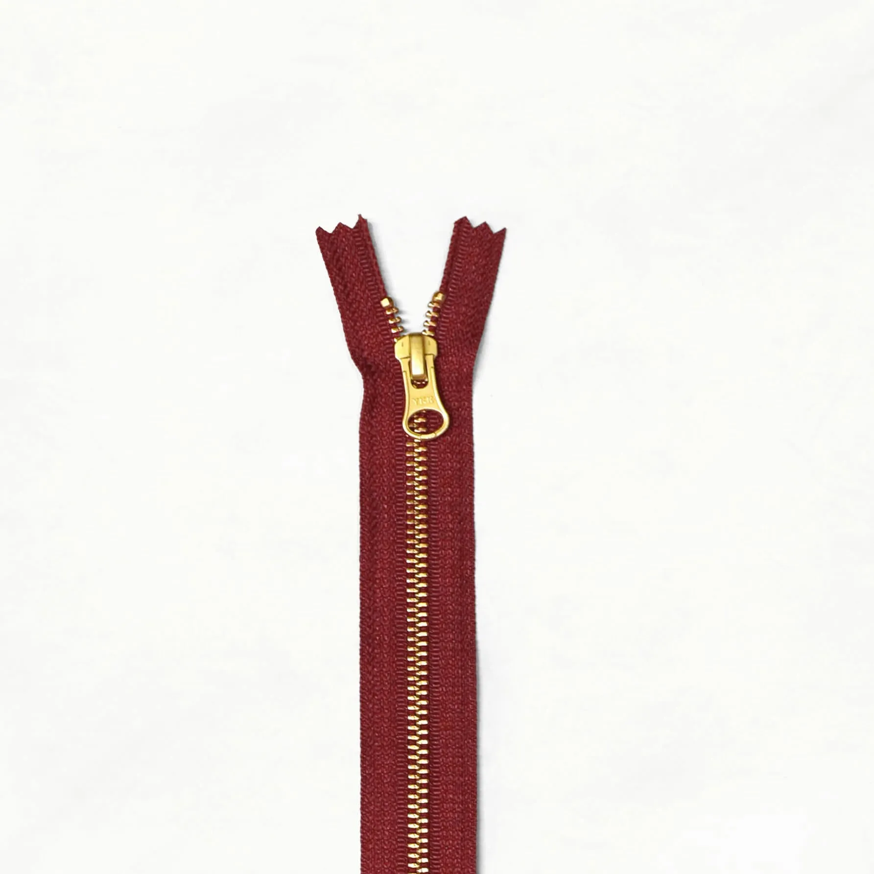 12" Brass Zipper