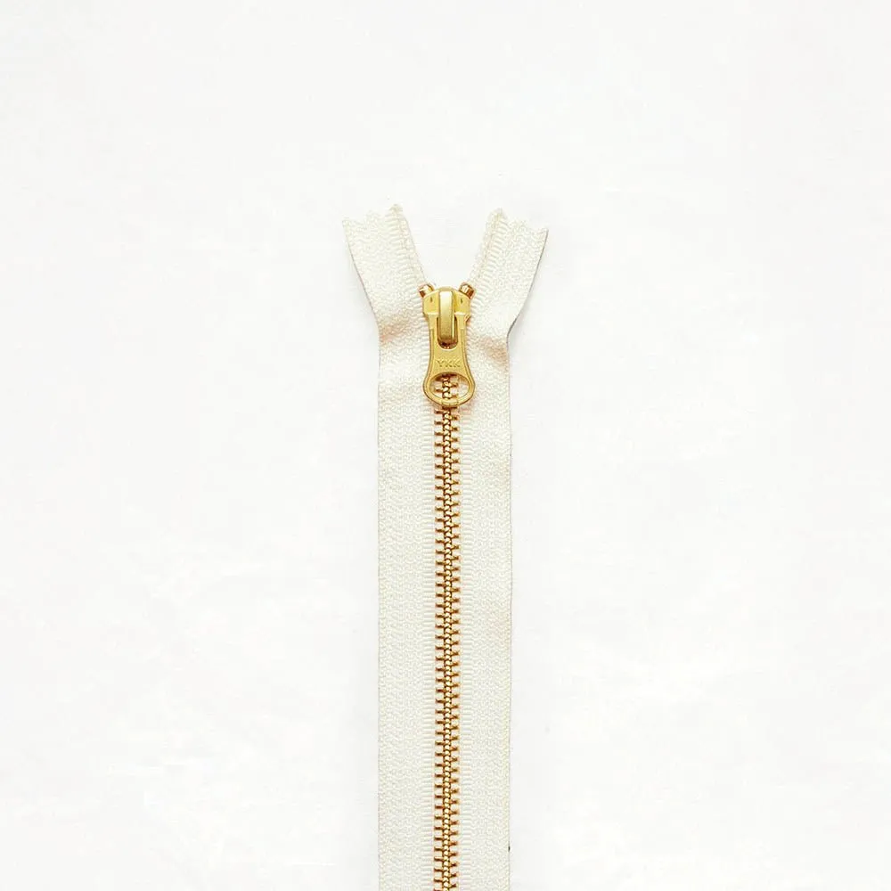 12" Brass Zipper