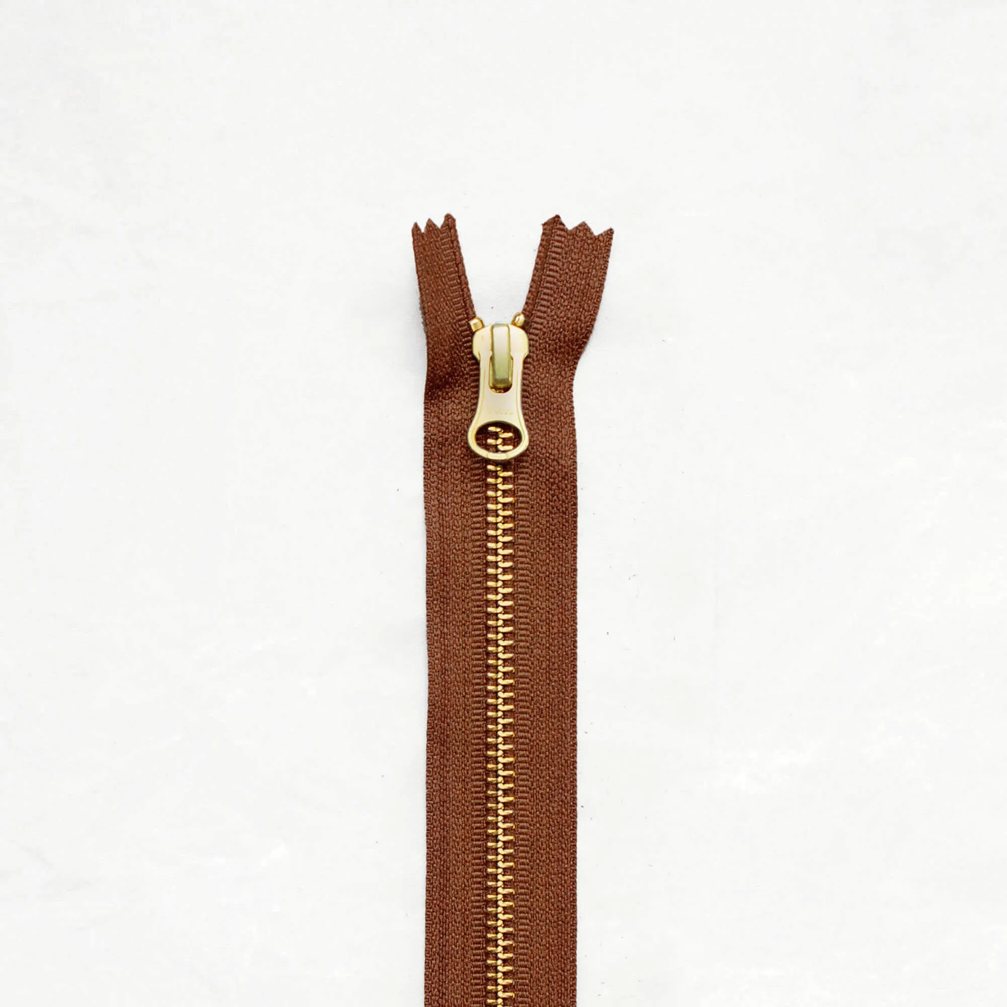 12" Brass Zipper