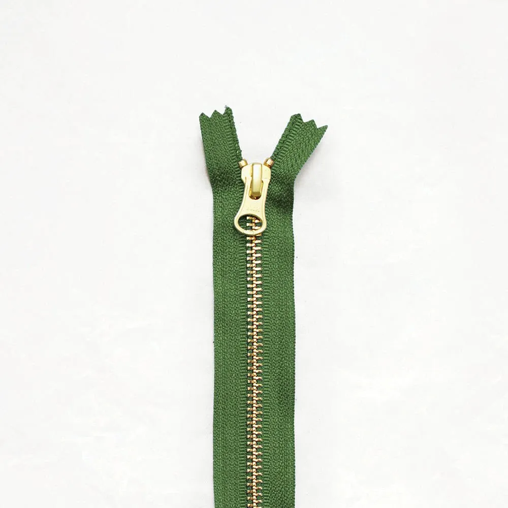 12" Brass Zipper