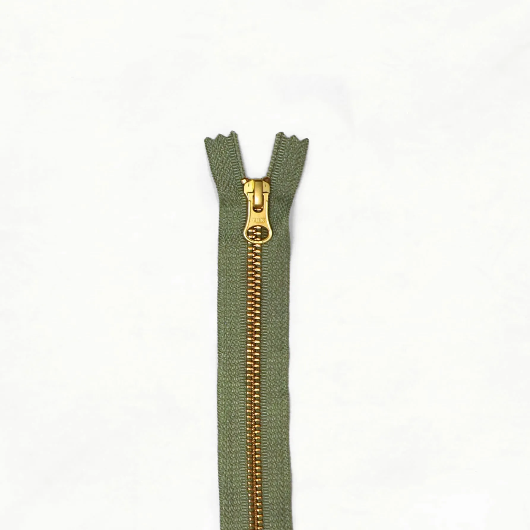 12" Brass Zipper