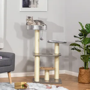 40" Cat Tree Condo Activity Centre - Grey