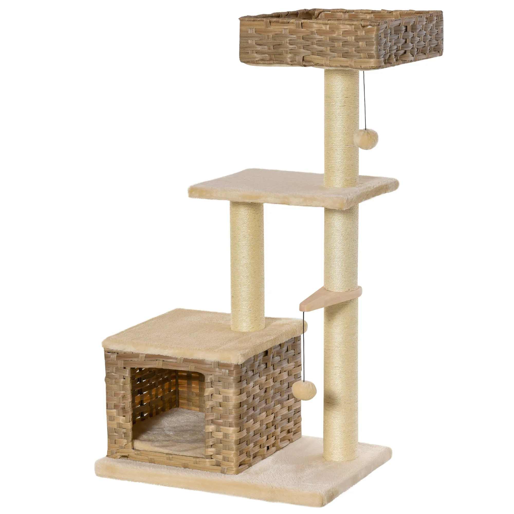 43" Cat Tree Condo Activity Centre - Beige