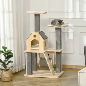 49" Cat Tree Activity Center - Natural