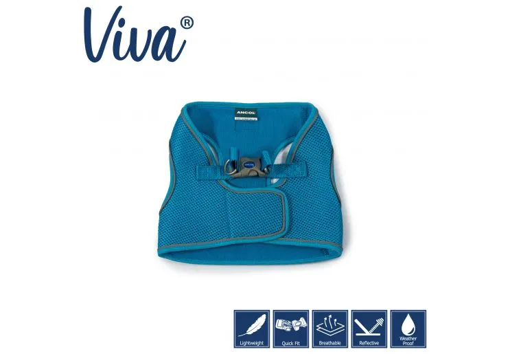 Ancol - Viva Step-in Harness - Blue - Medium