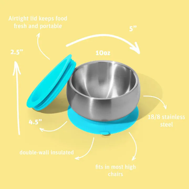 Avanchy Stainless Steel Baby Suction Bowl