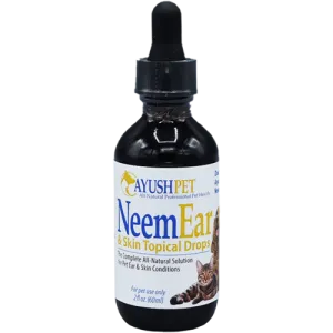 Ayush Herbs Pet Neem Ear & Skin Drops 2 fl oz