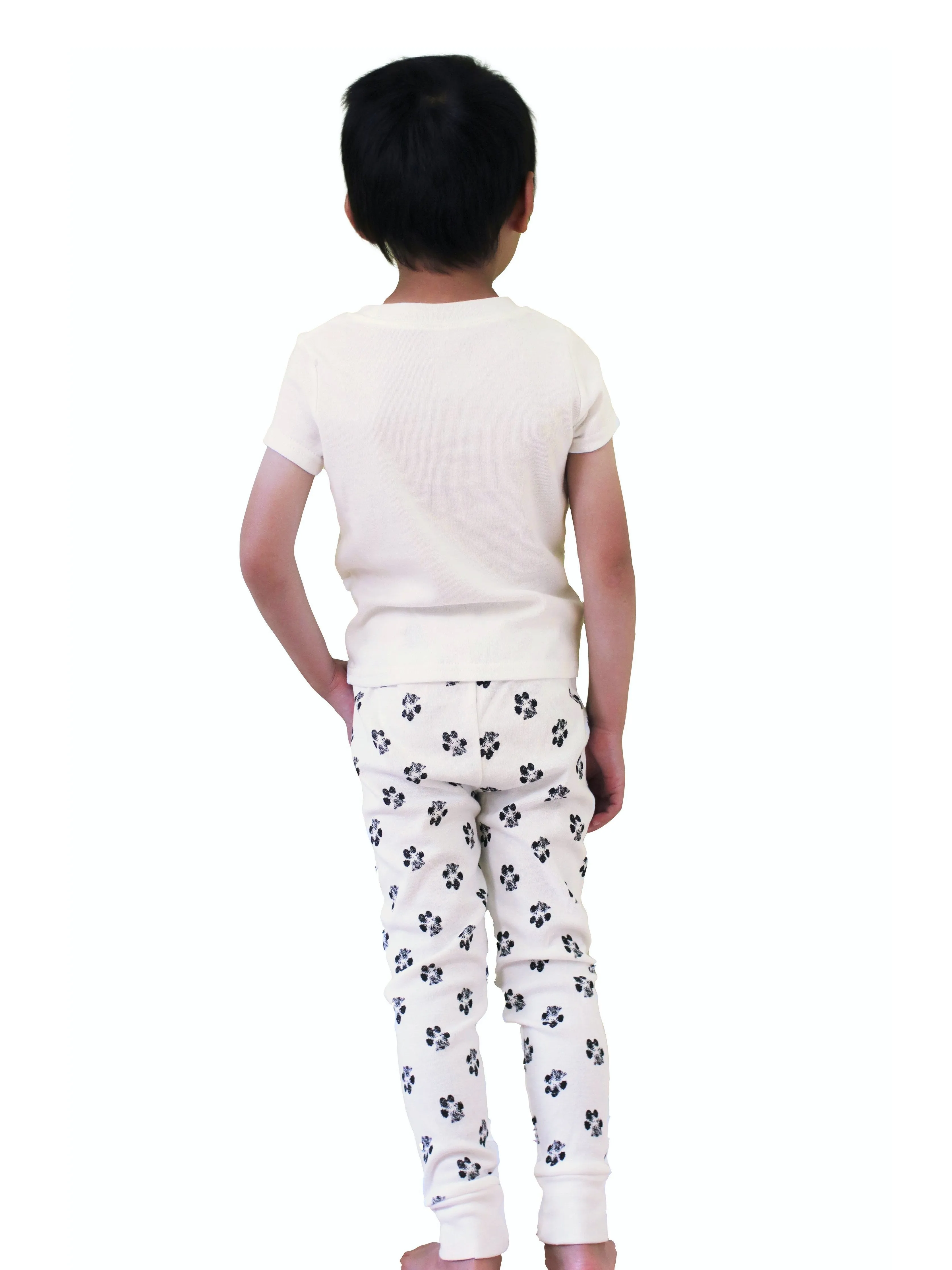 Boy's "DOGS BEST FRIEND" Short Sleeve Tee and Jogger Pajama Set