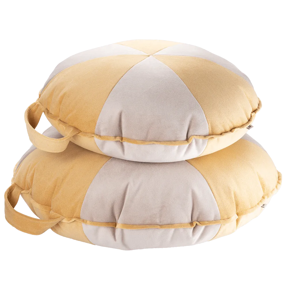 Cookie Beanbag Salted Caramel & Dusty Beige