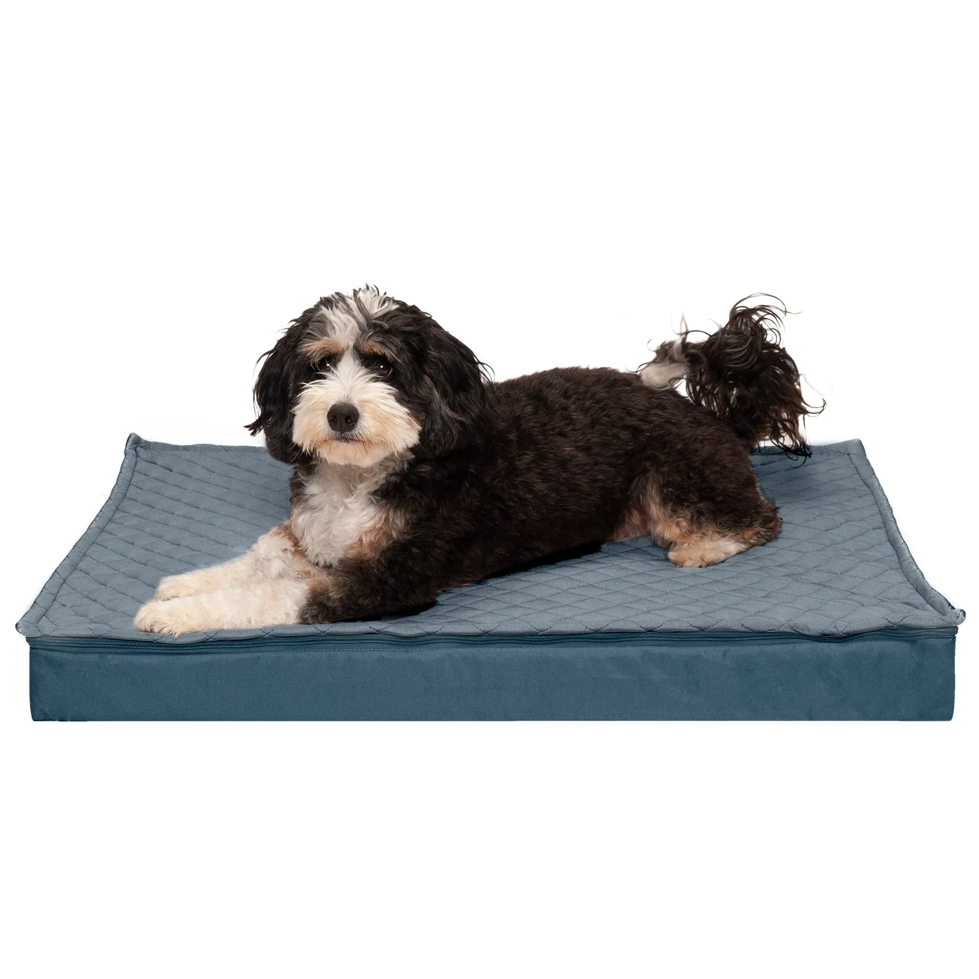 Deluxe Mattress Dog Bed - Indoor/Outdoor Quilt Top Convertible