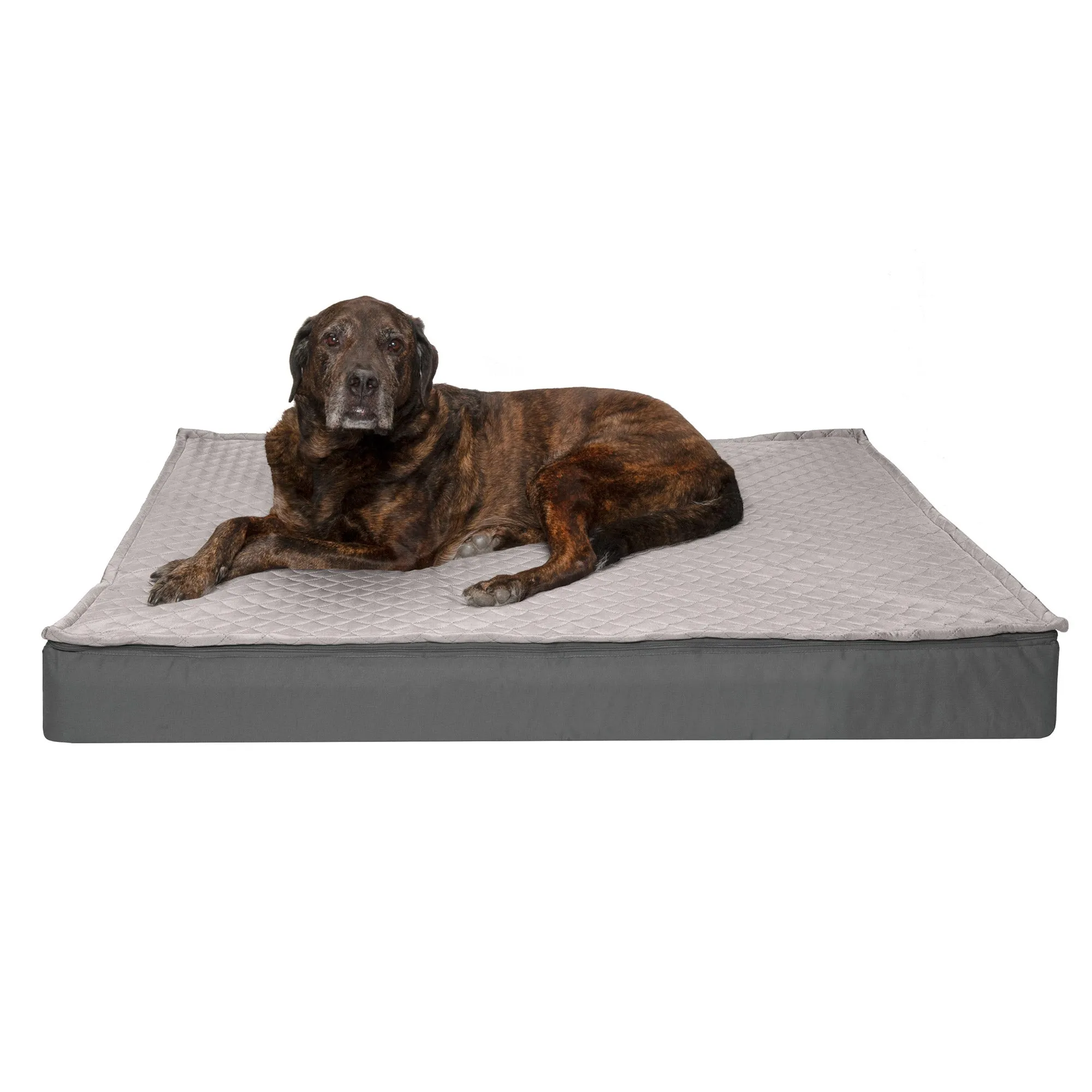 Deluxe Mattress Dog Bed - Indoor/Outdoor Quilt Top Convertible