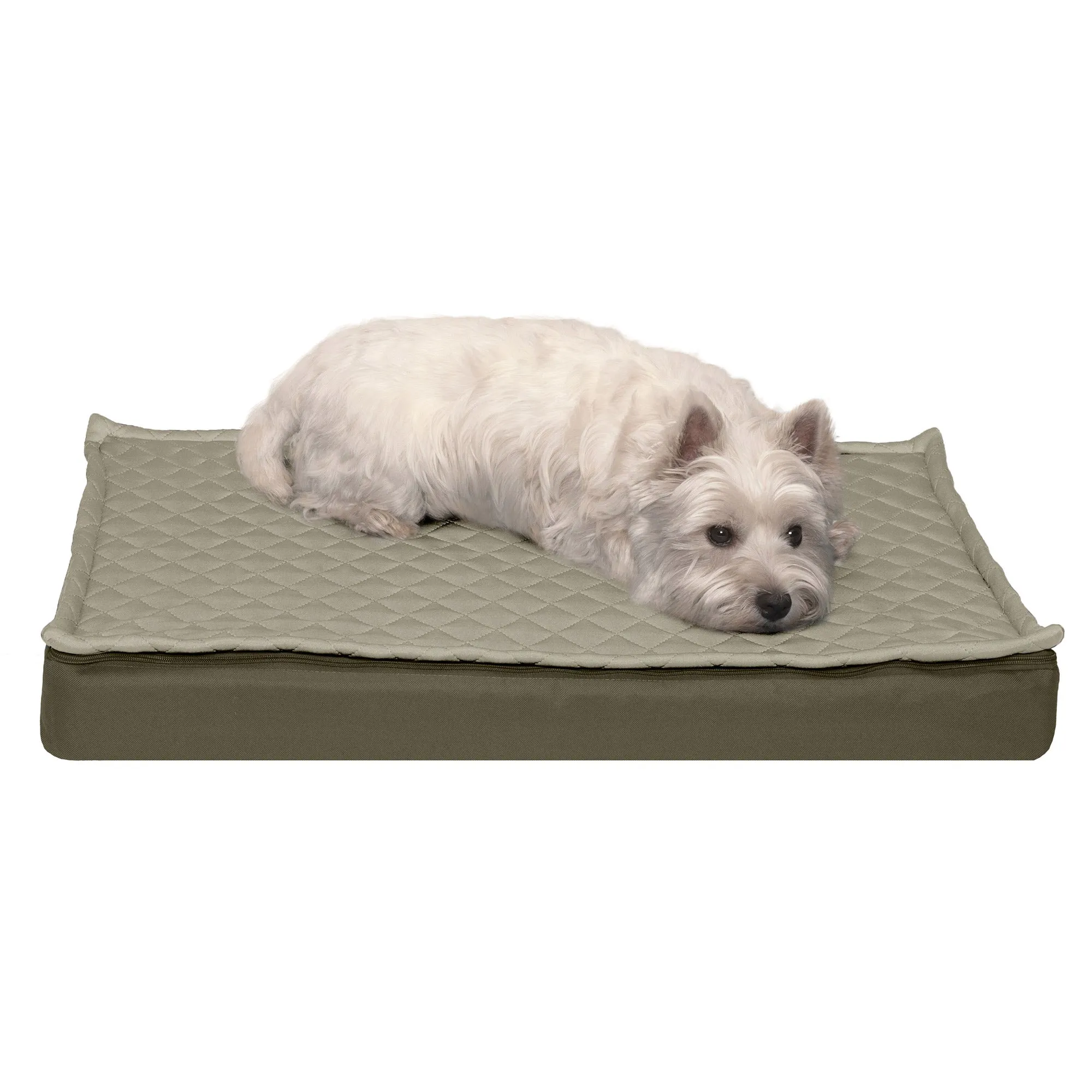 Deluxe Mattress Dog Bed - Indoor/Outdoor Quilt Top Convertible