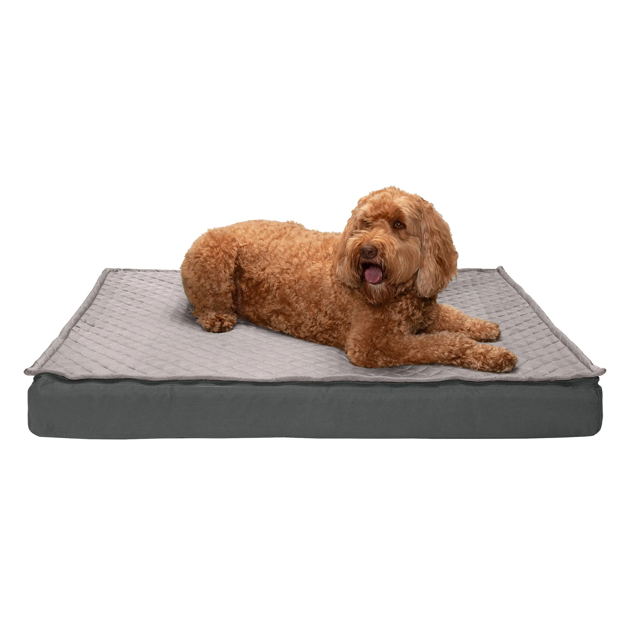 Deluxe Mattress Dog Bed - Indoor/Outdoor Quilt Top Convertible