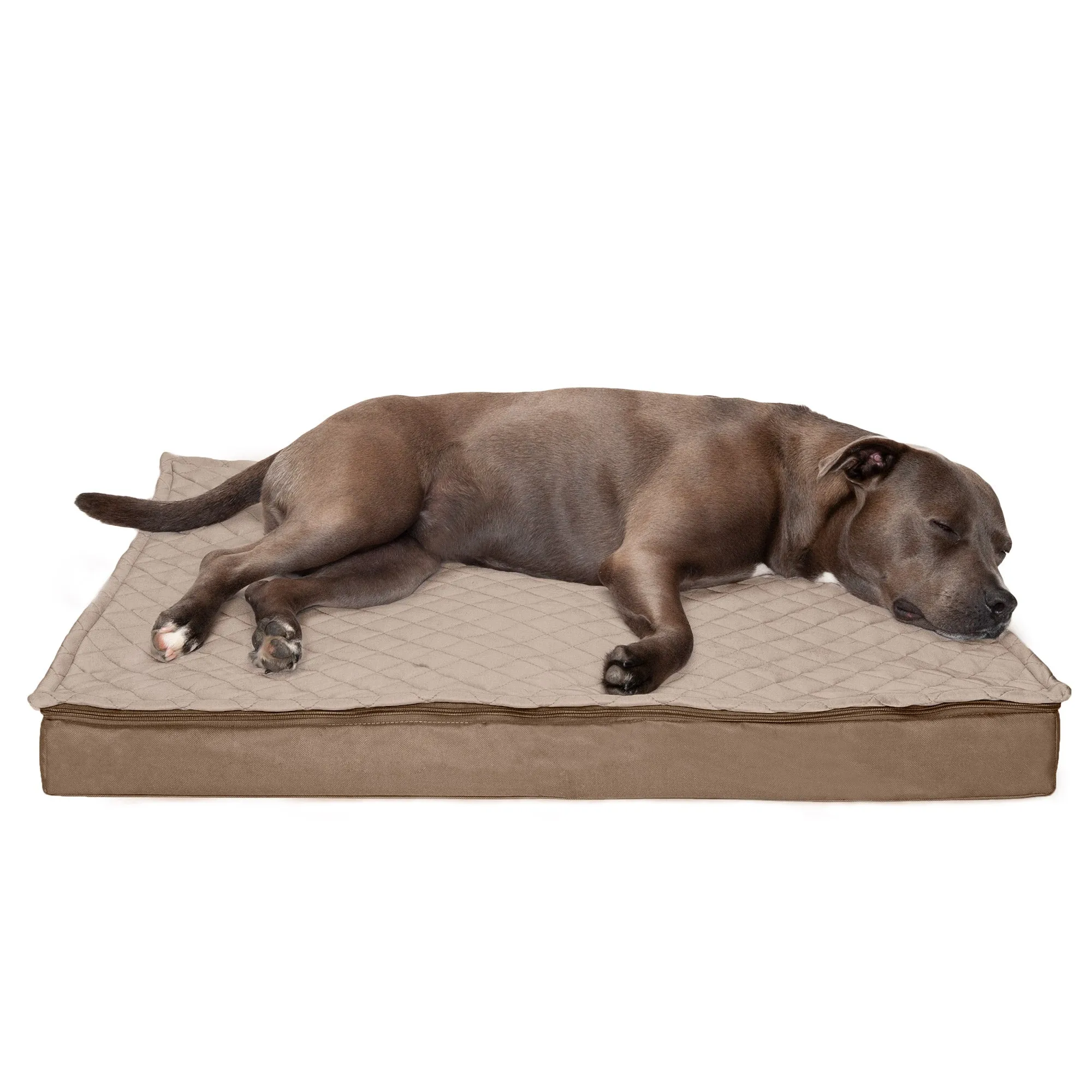 Deluxe Mattress Dog Bed - Indoor/Outdoor Quilt Top Convertible