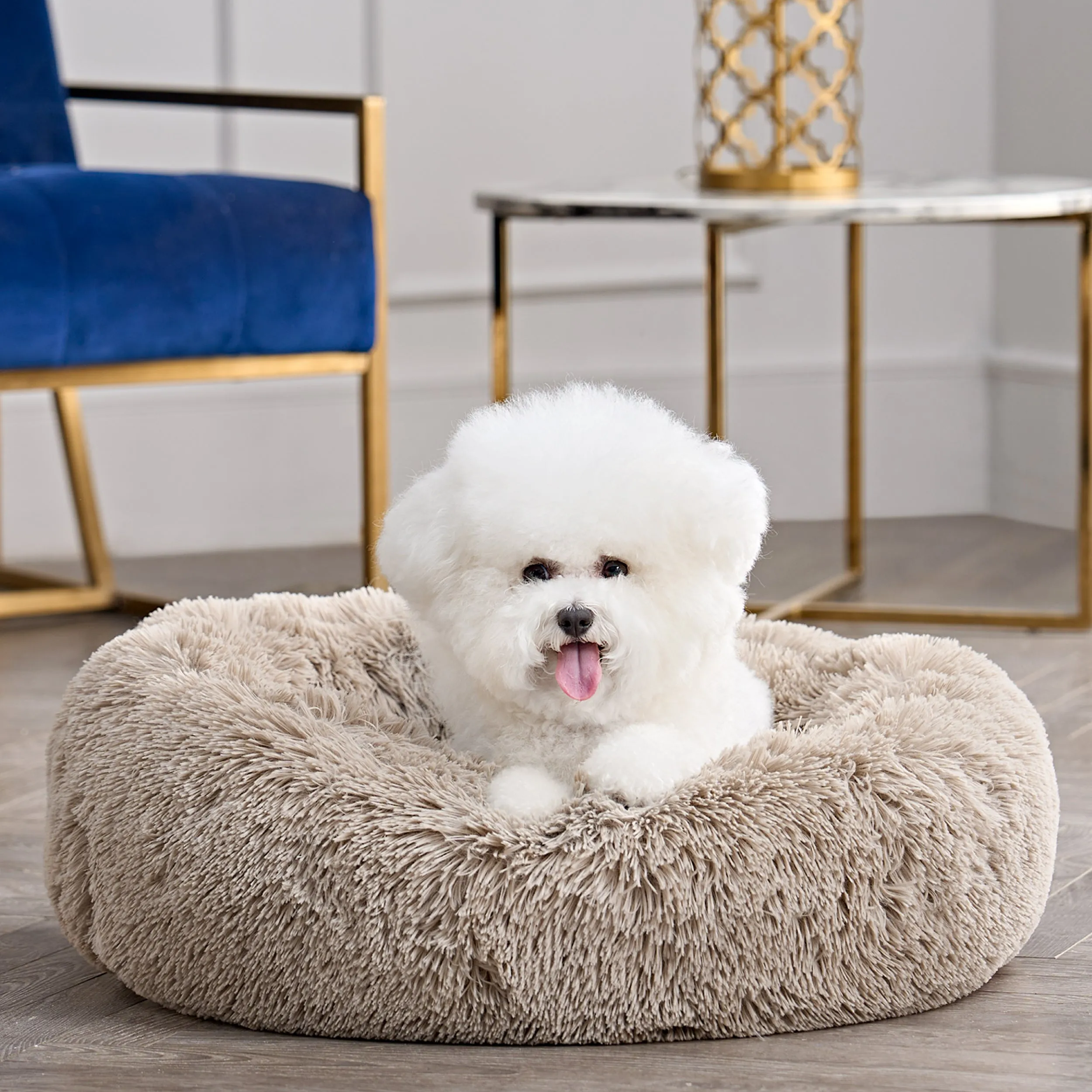 Devon Faux Fur Pet Bed