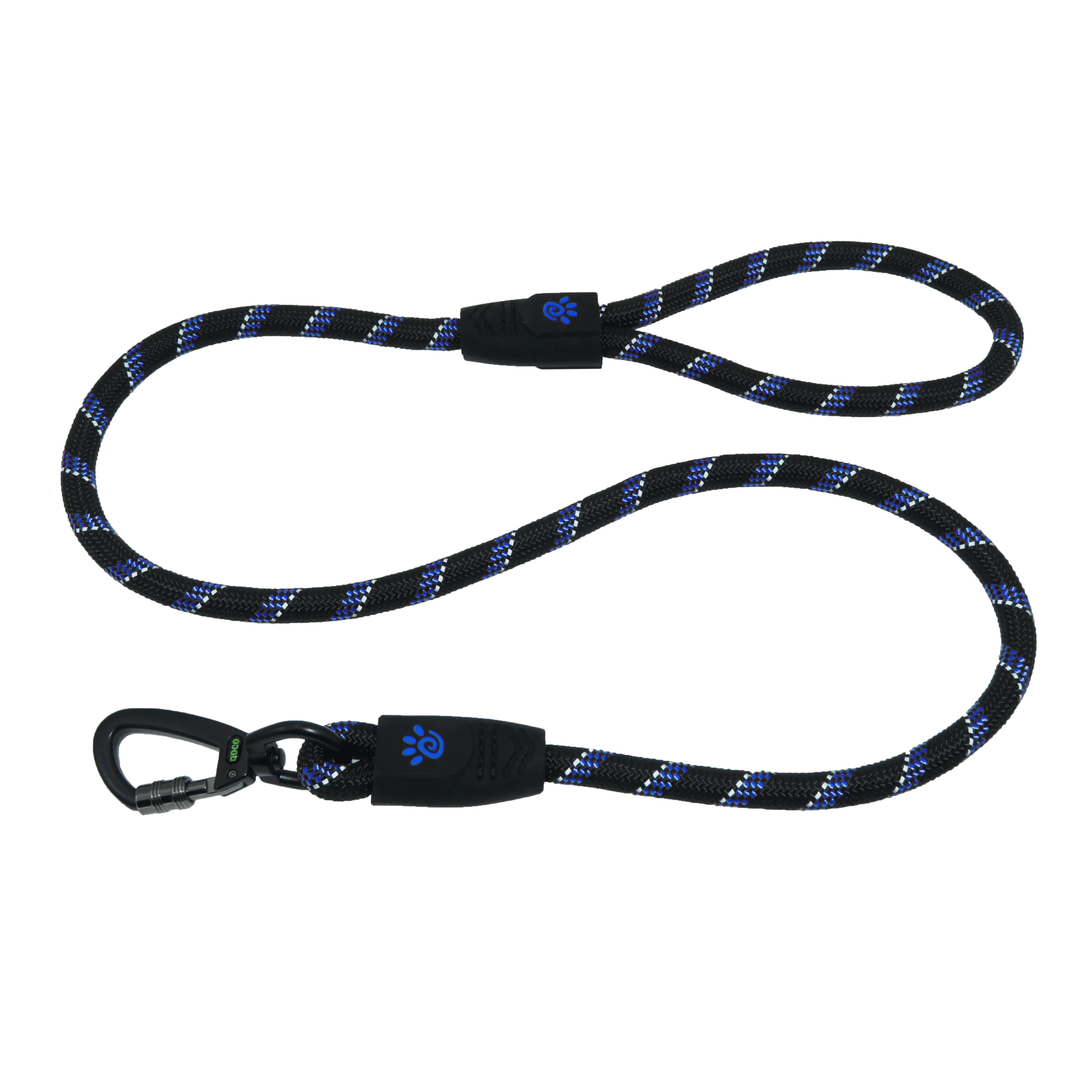 DOCO® 5ft Reflective Rope Dog Leash w/ Click & Lock Snap (3/8" Width x 5ft)