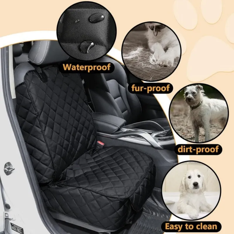 DOg Car Seat Cover, Waterproof Pet Front Seat Cover Vehicle Seat Protection, Scratch Proof & Nonslip Pet Car Seat Protector Dog Seat Cover For Cars, Trucks & SUV