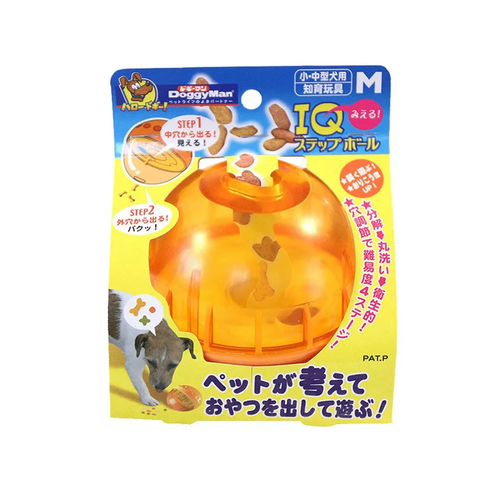 DoggyMan Visible IQ Step Ball M