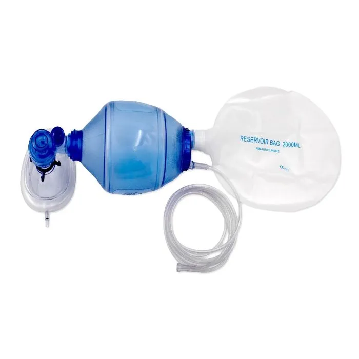 EMERGENCY MEDICAL INTERNATIONAL 876 BVM Resuscitator - Adult, 1 Each