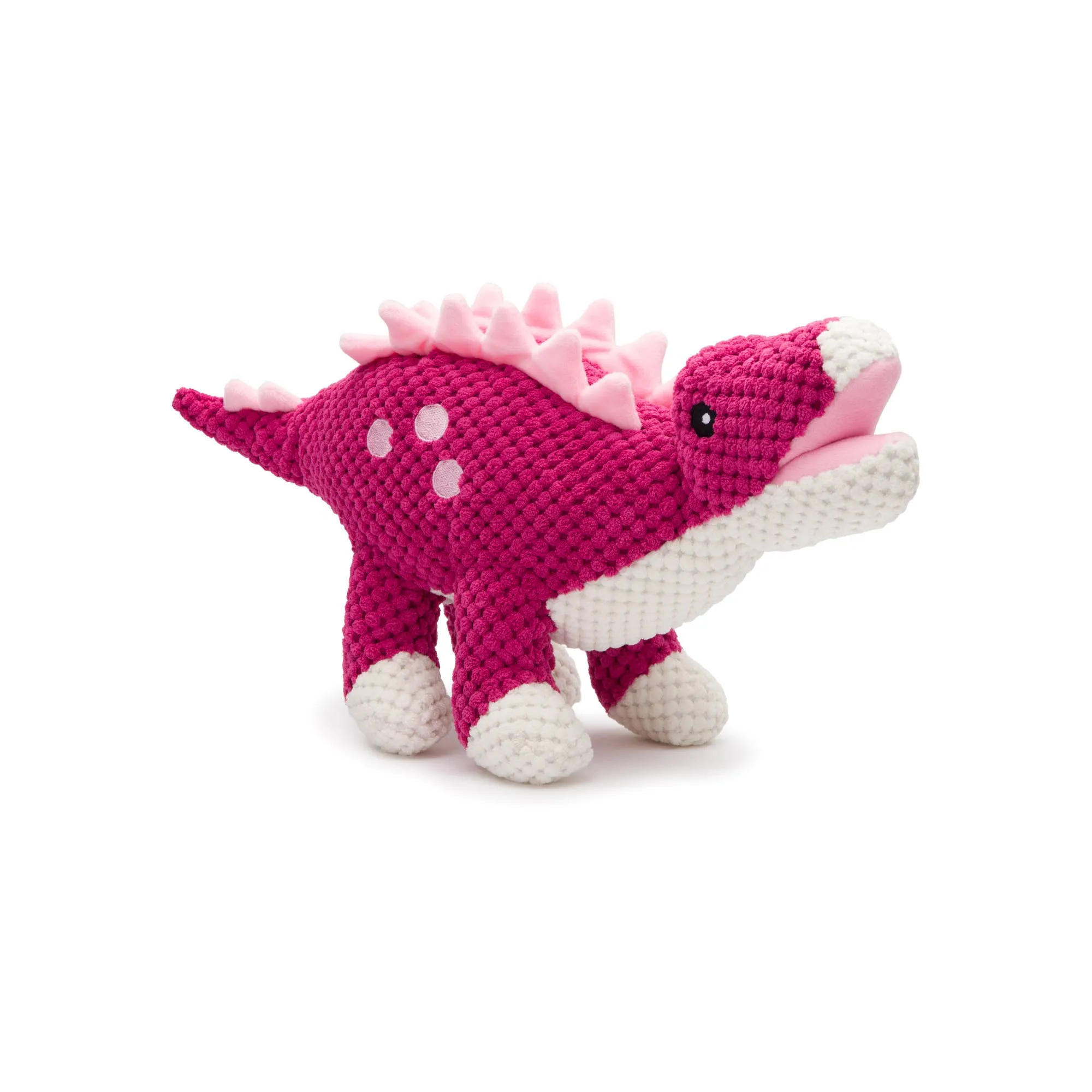 Fabdog | Floppy Stegosaurus Plush Dog Toy