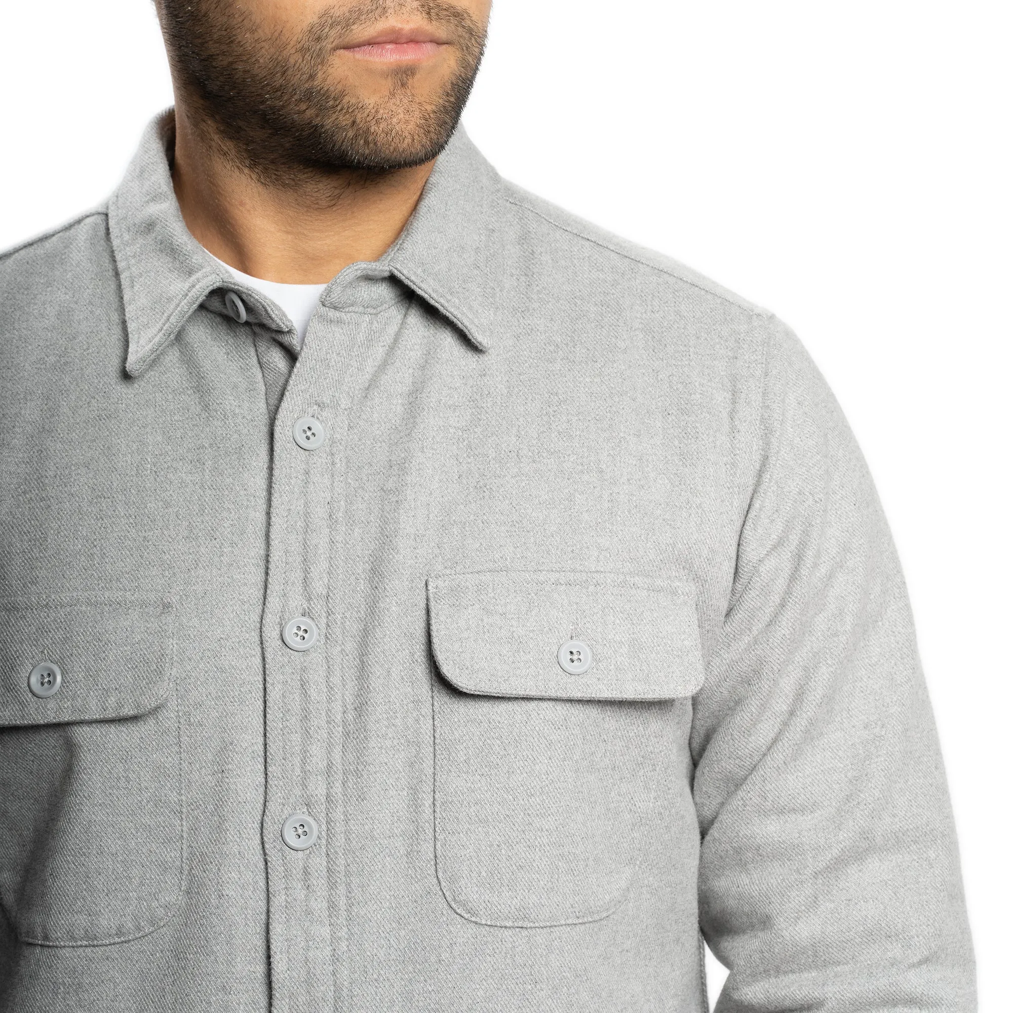 Flannel Jackets - Grey