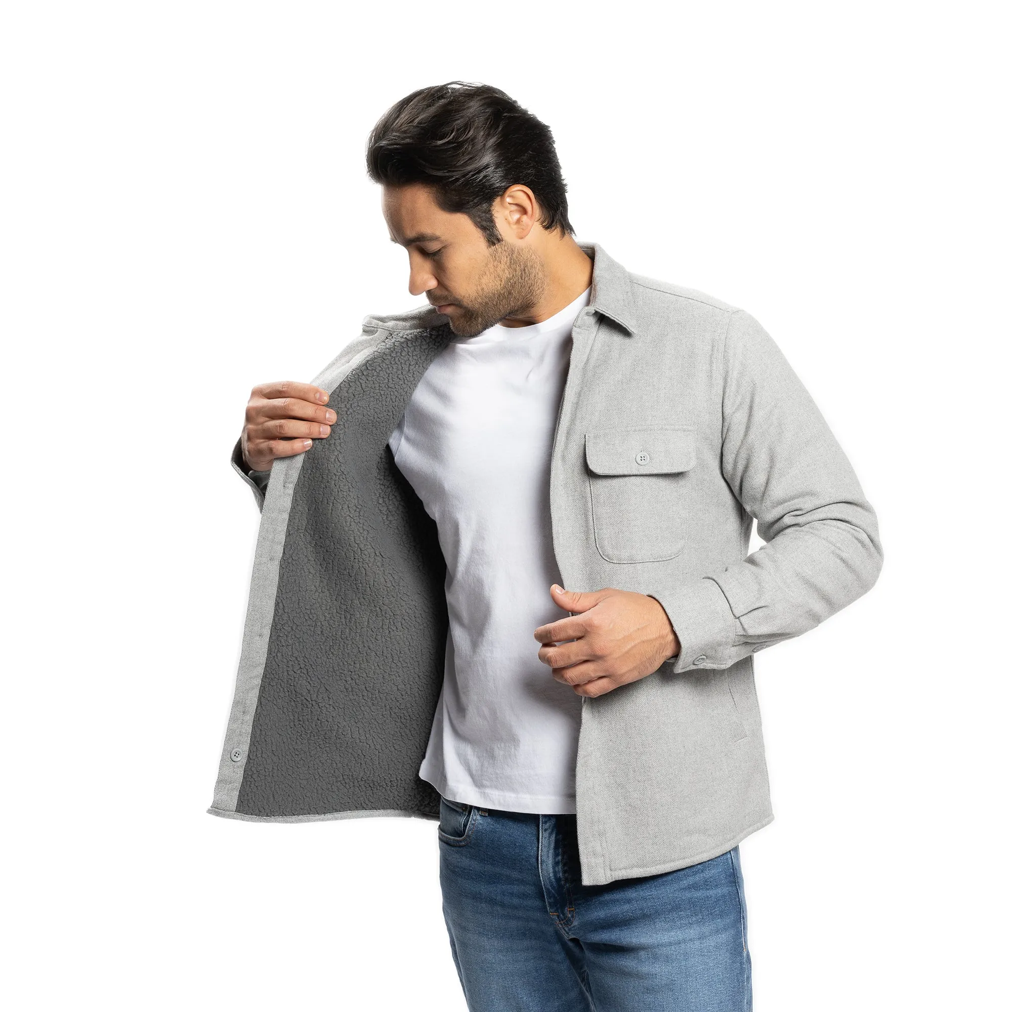 Flannel Jackets - Grey