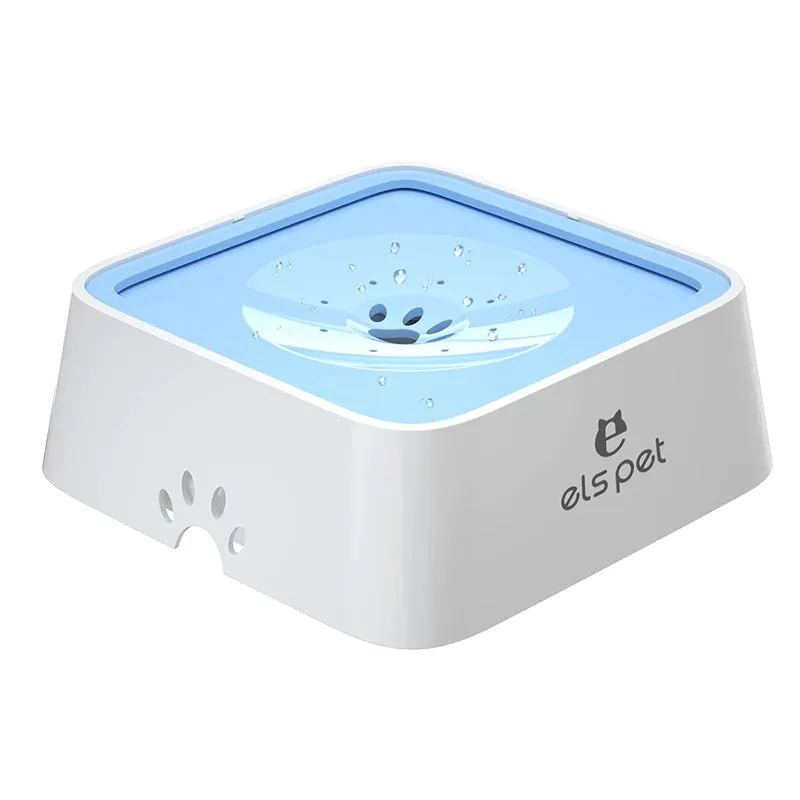 Floating Bowl Pet Slow Drinking Fountain Pet Water Bowl Dispenser