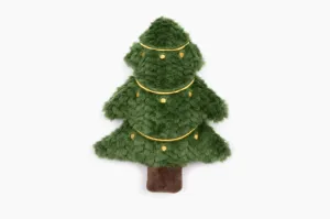 Fluff & Tuff Evergreen Tree Plush Holiday Toy for Dogs