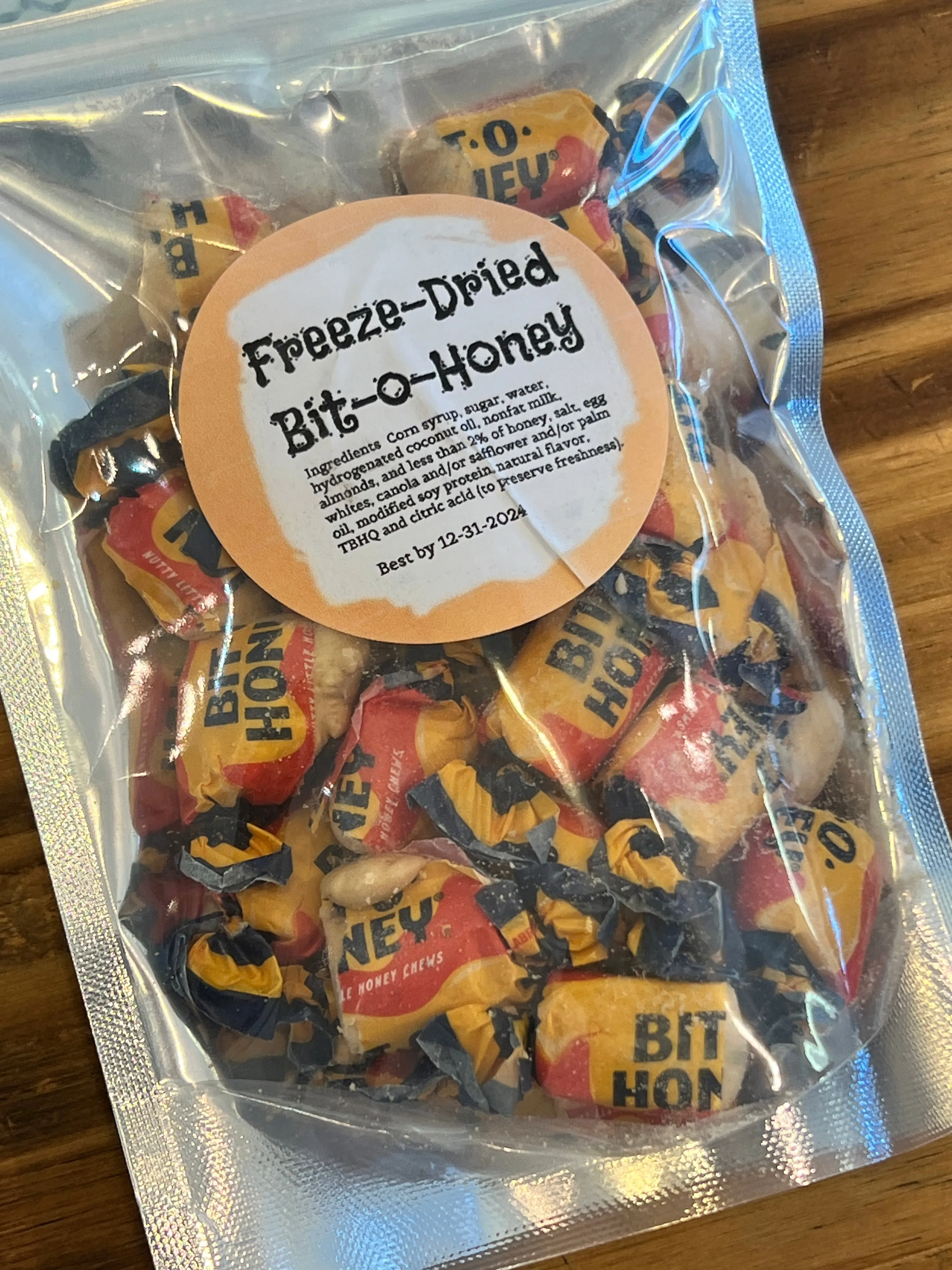 Freeze Dried Honey Bites