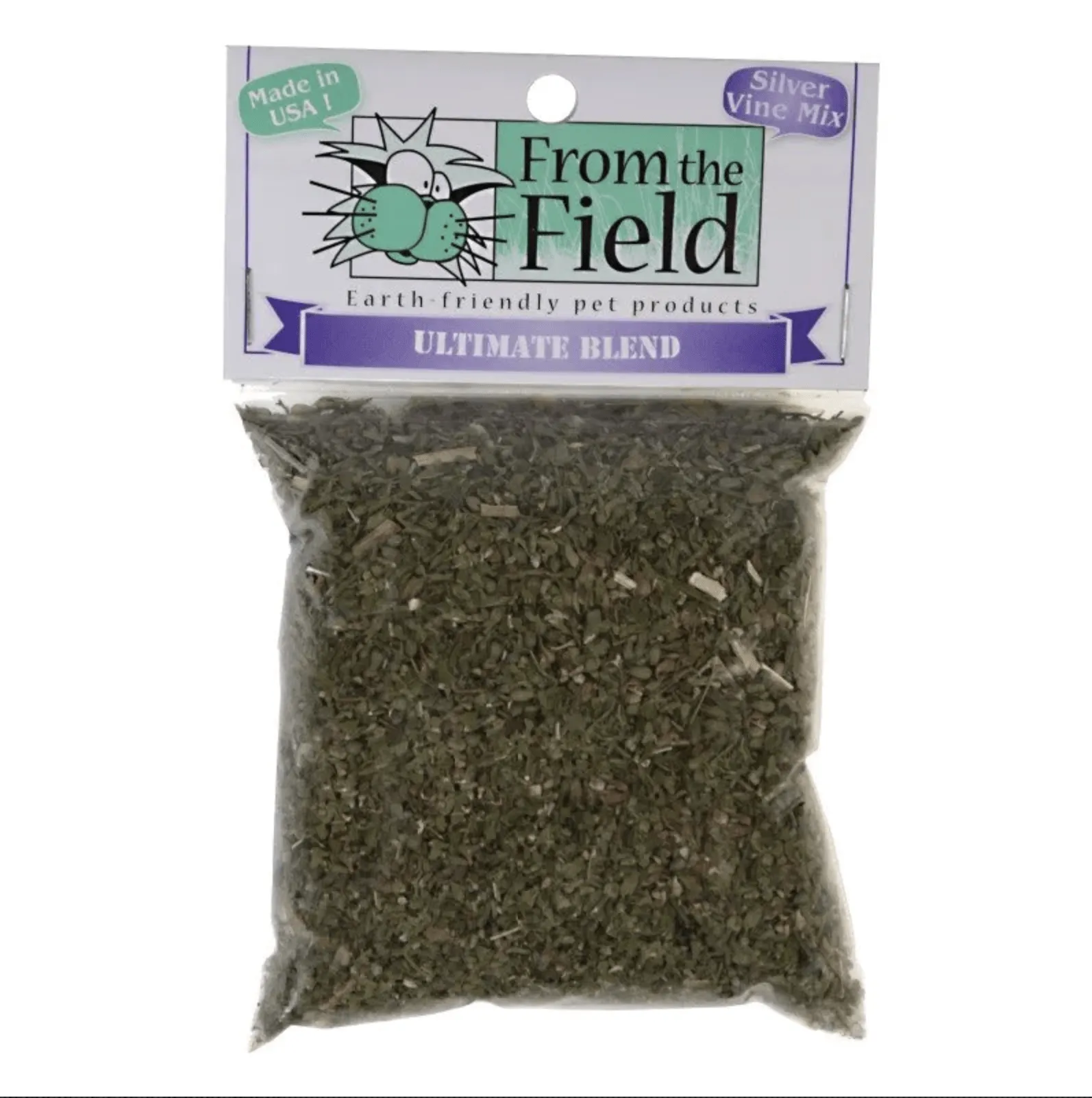 From The Field Ultimate Blend Catnip and Silver Vine Blend Bag for Cats