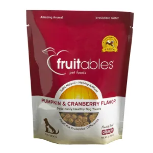 Fruitables Pumpkin & Cranberry Mix Dog Treats