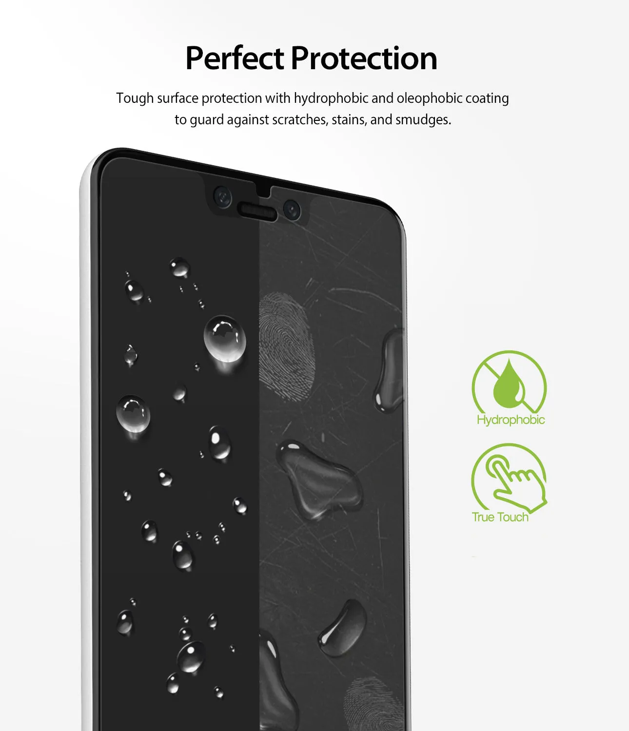 Google Pixel 3 XL Screen Protector | Dual Easy Film