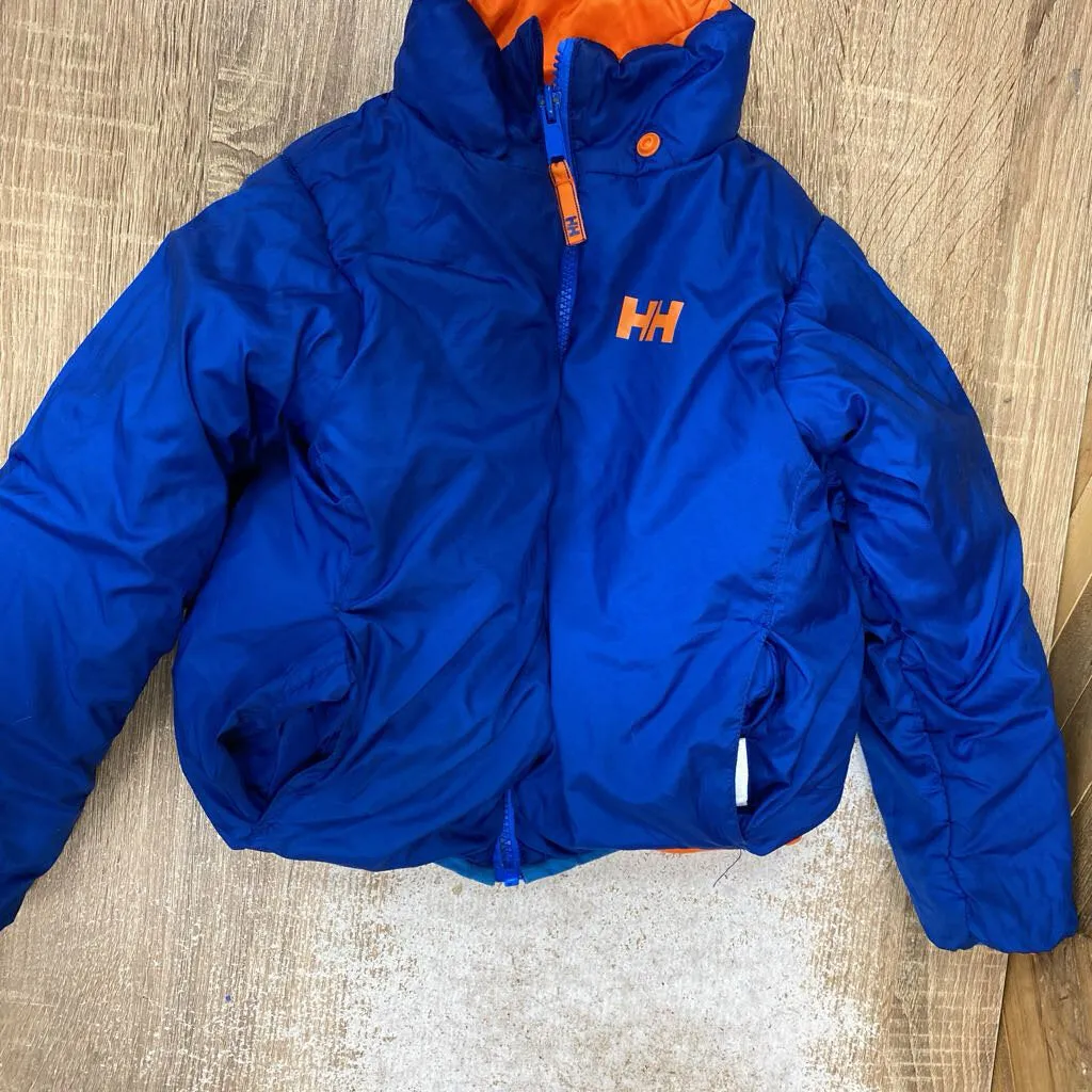 Helly Hansen- Kids Insulated Jacket- MSRP $150: Blue Orange -children-6T