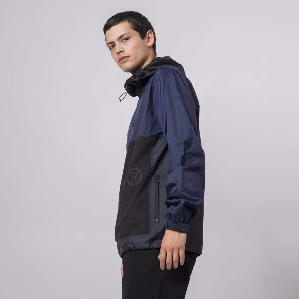 HUF WIREFRAME ANORAK-NAVY