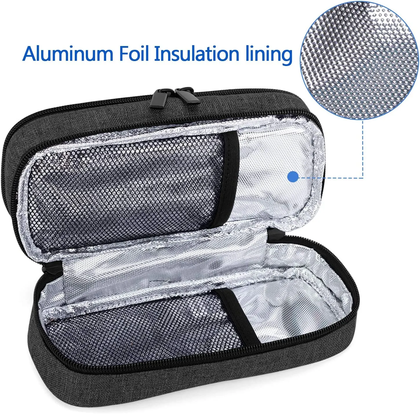 Insulin bag with ishotermal effect (Black)