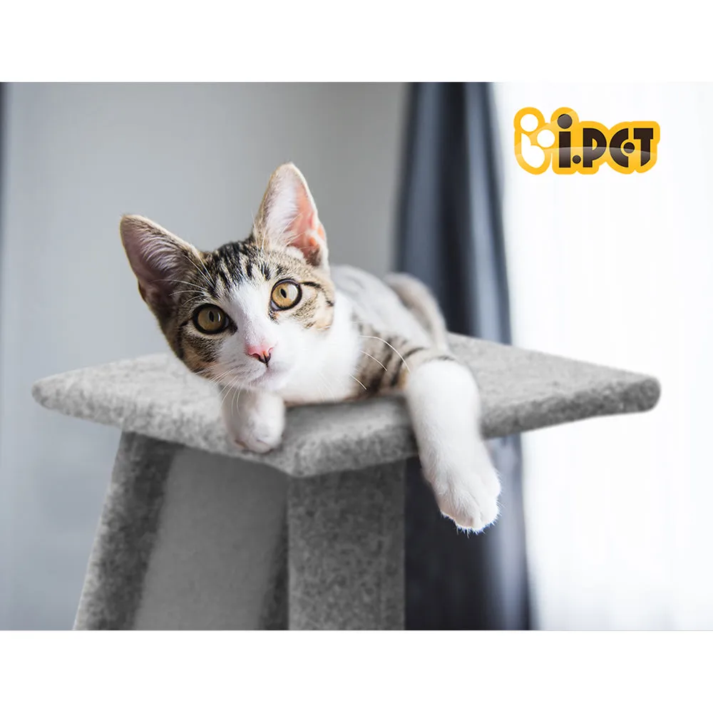 i.Pet Cat Tree Trees Scratching Post Scratcher Tower Condo House Climb 82cm