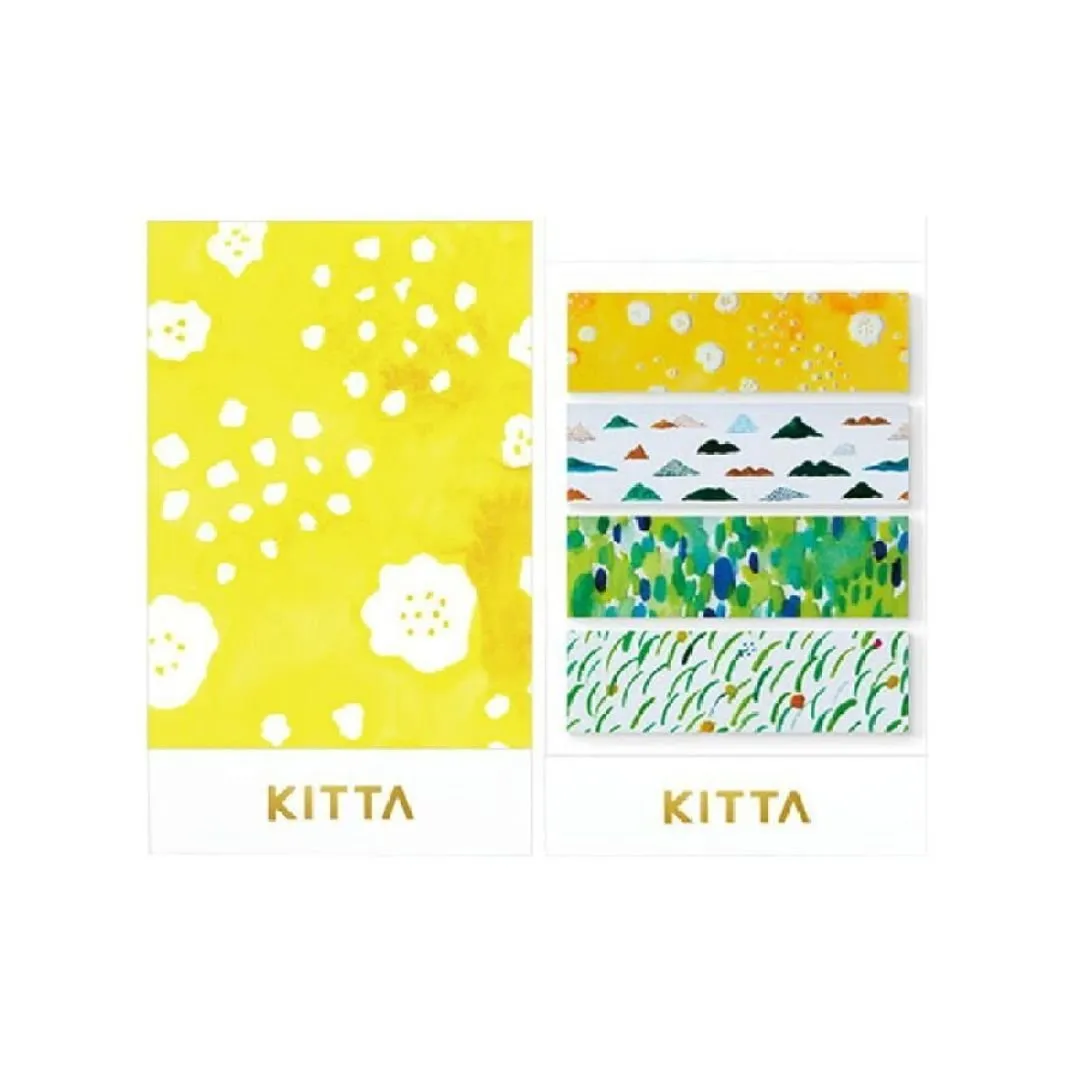 KITTA Clear Mountain Belt Washi Tape Strips