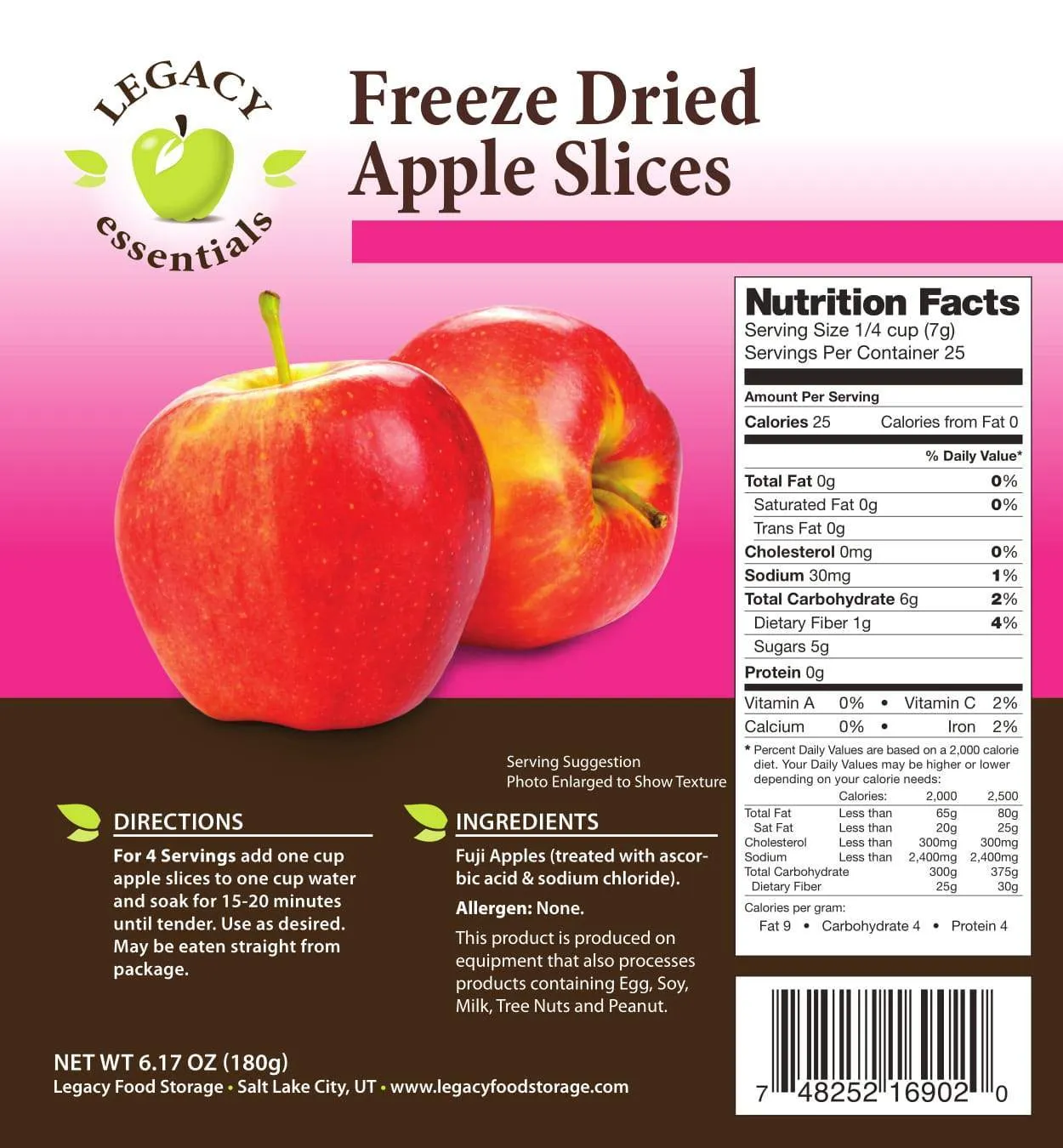 Legacy Freeze Dried Fruit - Variety Pack