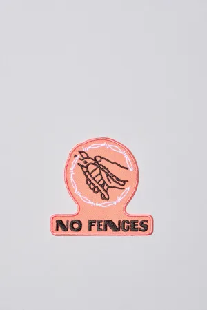 No Fences Iron-On Patch