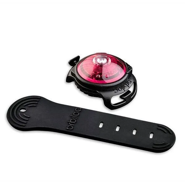 Orbiloc Dog Dual LED Night Safety Light Pink