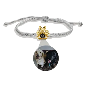 Pet Paw Photo Bracelet