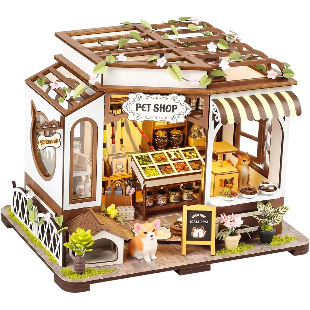 Pet Shop DIY Miniature House Kit