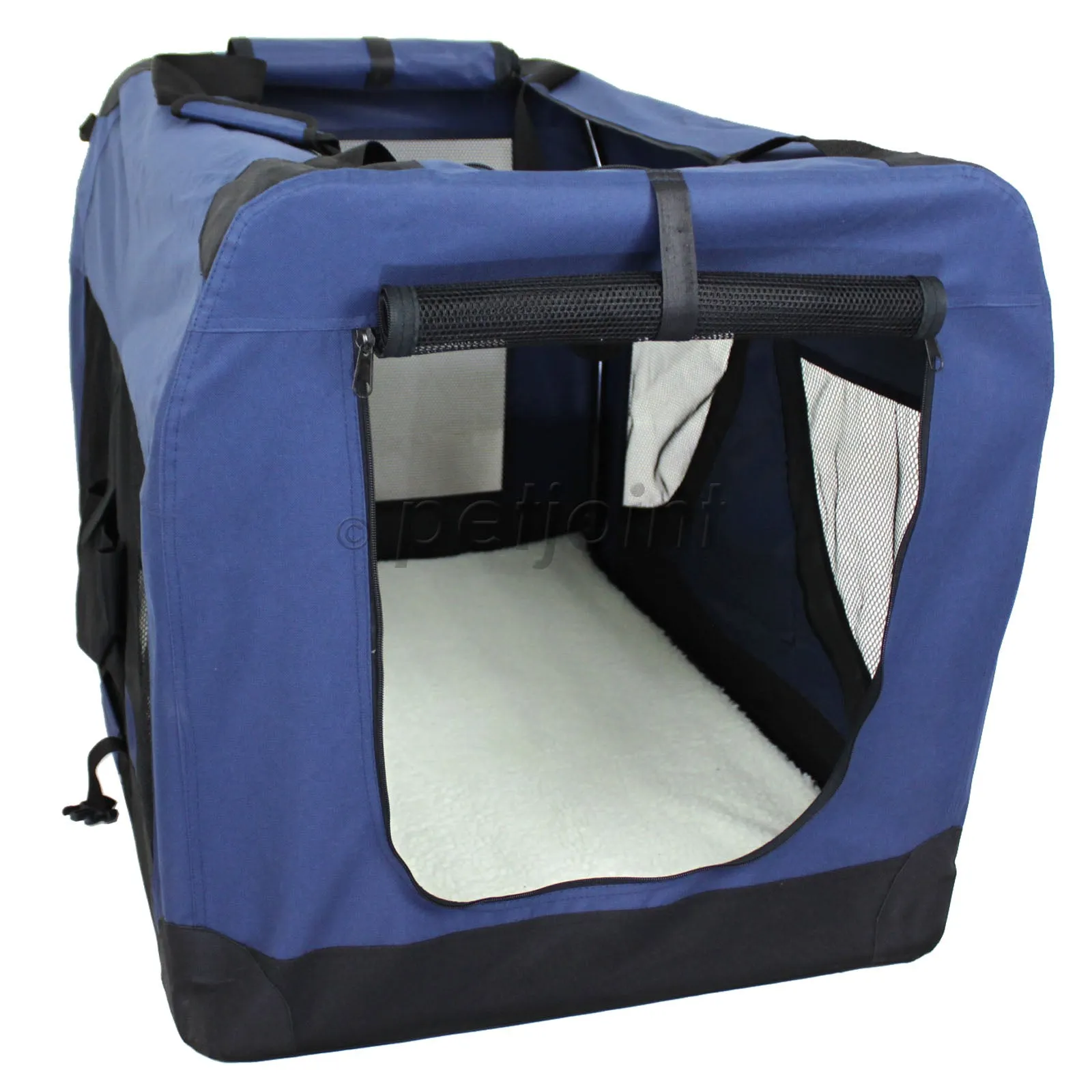 Pet Soft Crate Portable Puppy Dog Cat Carrier Travel Cage Large #2