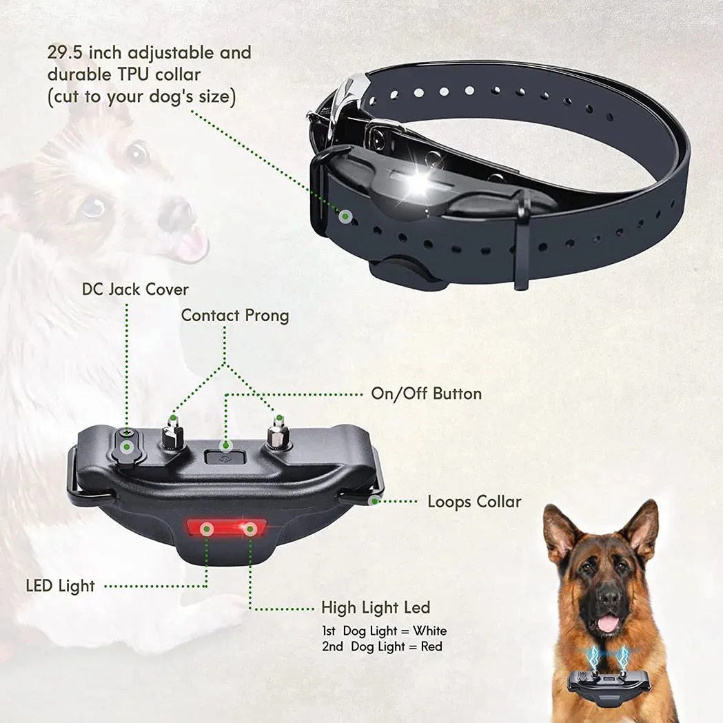 PetAffairs Remote 1.25 Mile Dog Training Collar