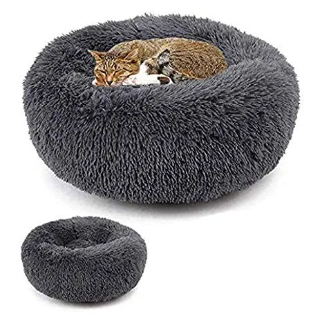 PLUSH AND SUPER SOFT ROUND PET CUSHION