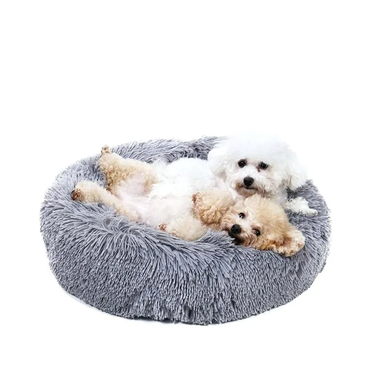 PLUSH AND SUPER SOFT ROUND PET CUSHION